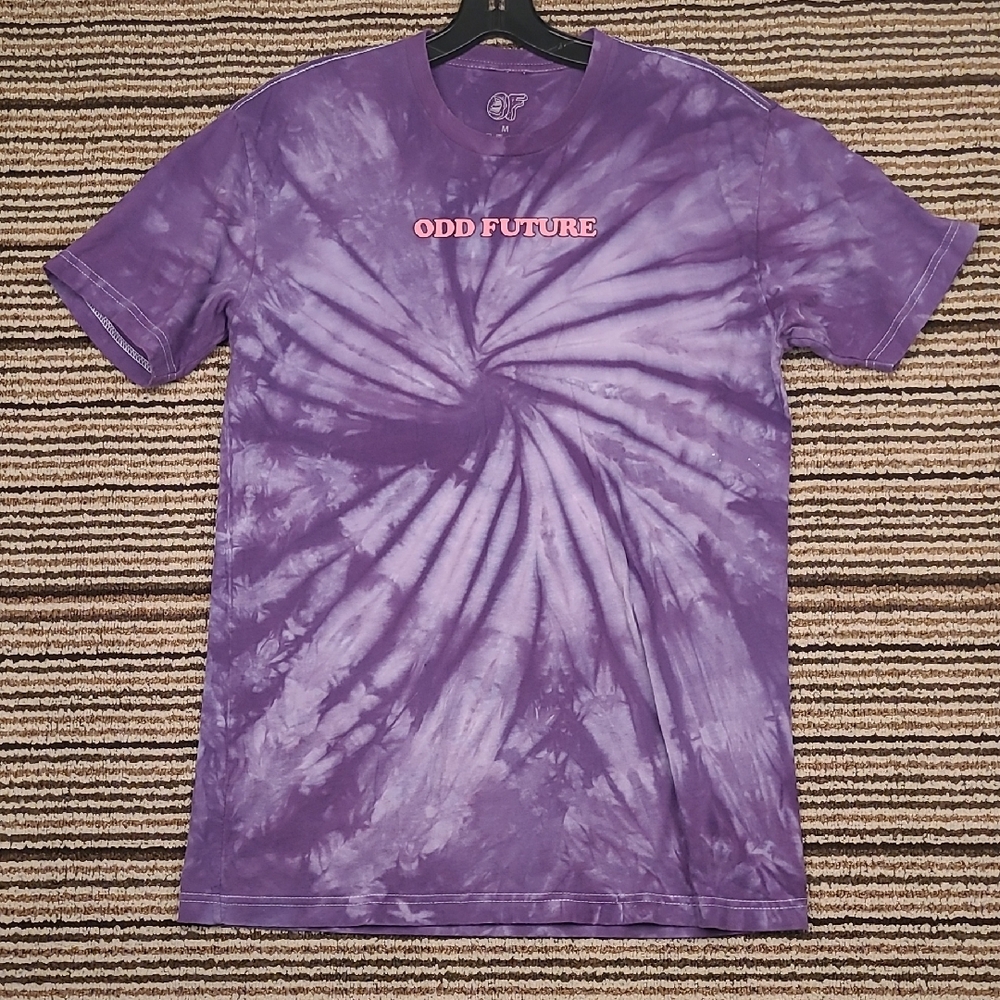 OFWGKTA Odd Future x Santa‎ Cruz Purple Tie Dye Mens Medium Short Sleeve T Shirt